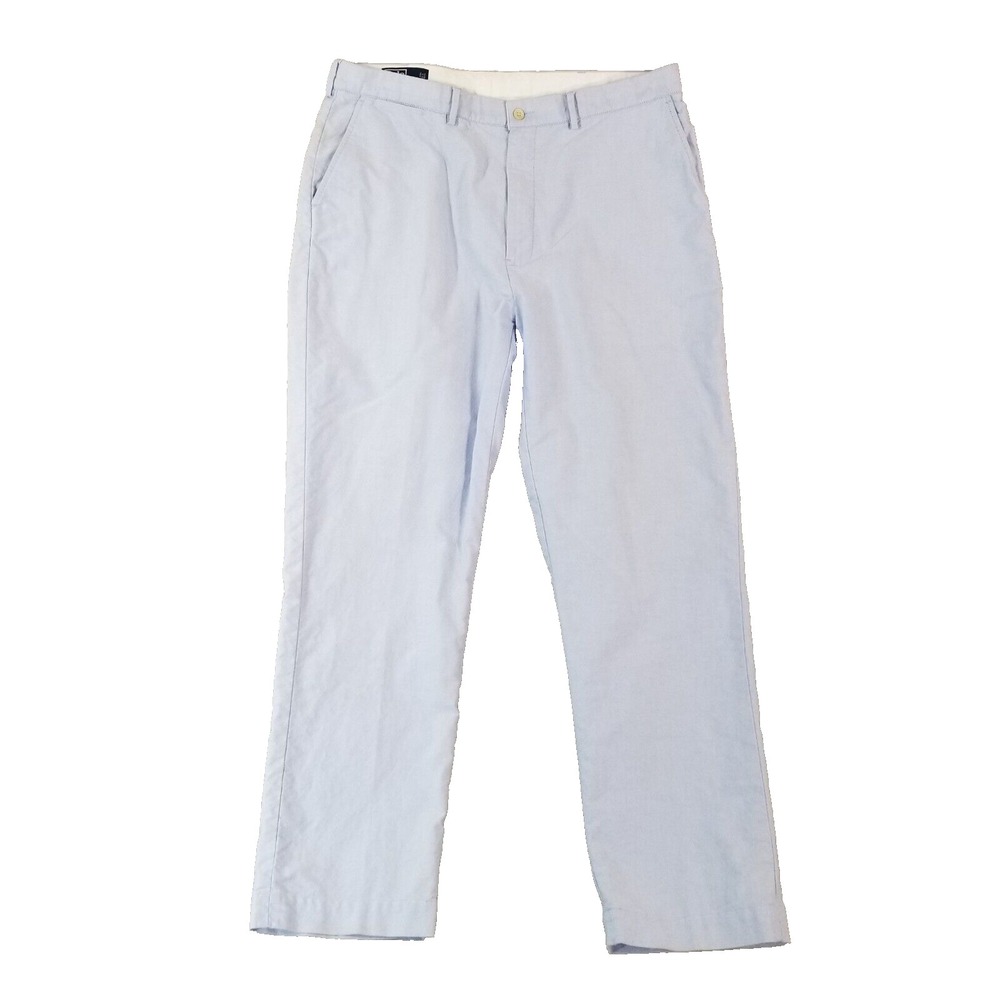 Polo Ralph Lauren chino pants men's 38x32 blue cotton lightweight summer